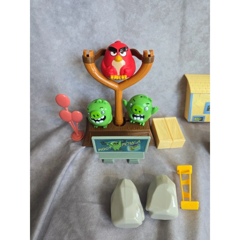 Spin Master Angry Birds Pig City Strike Slingshot Action Game Replacement Parts